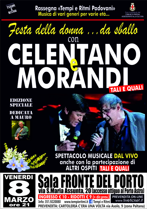 CELENTANO E MORANDI SHOW… 8.3.2024