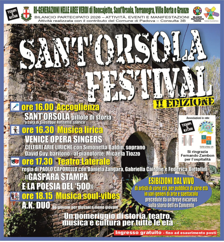 SANT'ORSOLA FESTIVAL - II ediz.